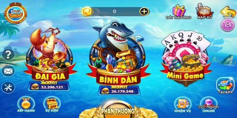 Bắn Cá Thần Tài Online là nơi để thư giãn