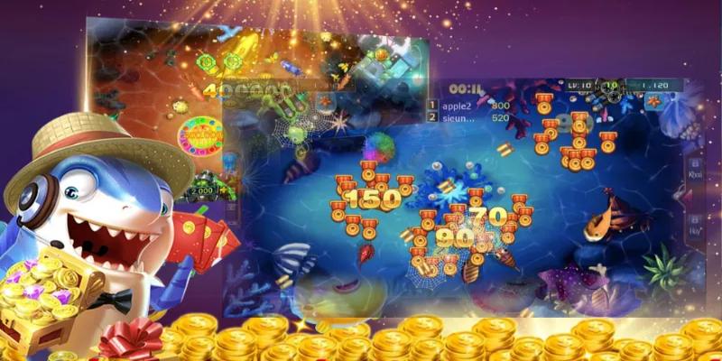 Giao diện game bắn cá hoàng kim cuốn hút